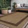 Beige/Brown Geometric Indoor/Outdoor Rug
