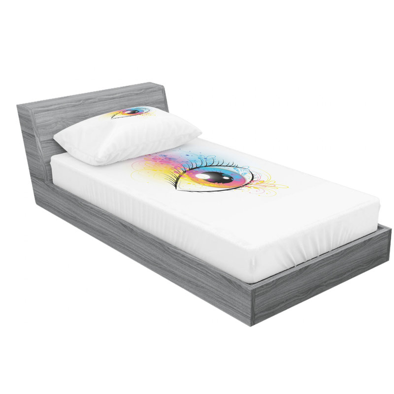 Microfiber Sheet Set, Twin XL Sheet Set with Fitted Sheet