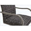 Chaise de salle à manger d'extérieur 2 pièces, cadre peint à la main, siège en coton lavé à l'eau pour le jardin, la cour arrière, la piscine-1998334977