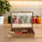 Wooden Spice Box with 12 Containers with Wooden Spoon