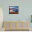 «Rocky Shore Coastal Mountain Peaks Floater», art mural par Rick Berk-278666499-278666497