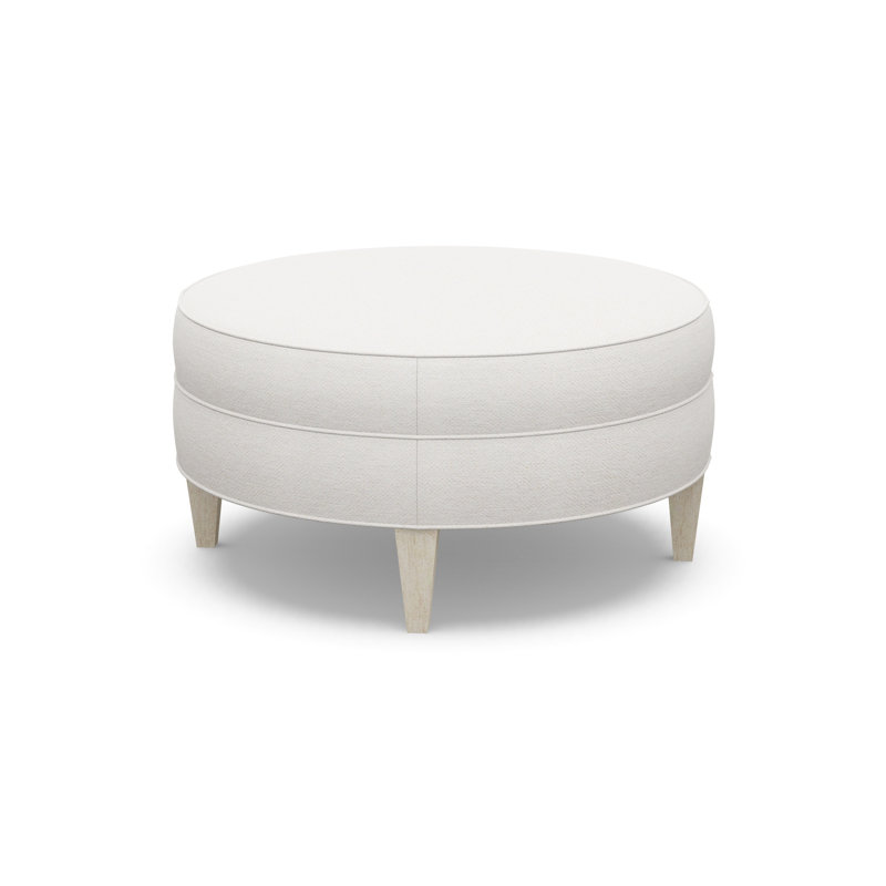 Round Ottoman, 8938-45, Sandstone