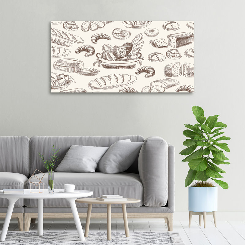 Bread - Wrapped Canvas Print