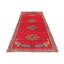 Tapis oriental rouge unique 4X9 One-of-a-Kind