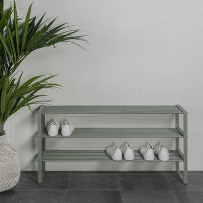 Rex 12 Pair Shoe Rack