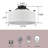 3-light Flush Mount Ceiling Light Metal Light Fixture With Drum Linen Shade-774223379