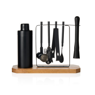 Noir 7 Piece Bar Tool Set