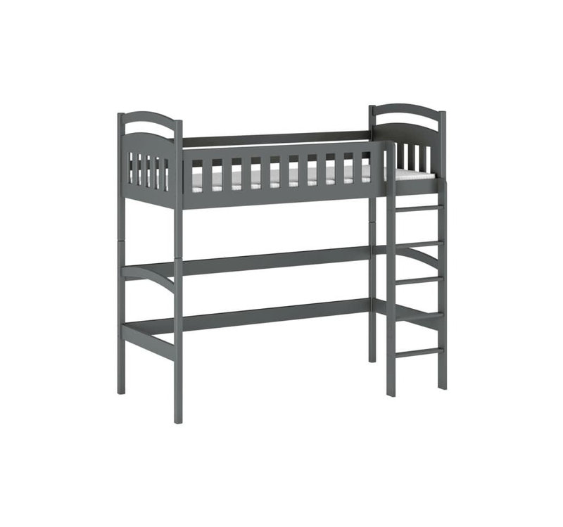 Edisto 90 X 190cm High Sleepers, Graphite