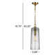 Alivia Single Light Glass Dimmable Pendant