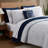 Lacoste Playful Check Cotton King 3-Piece Burgundy Comforter Set-124580154-112985310
