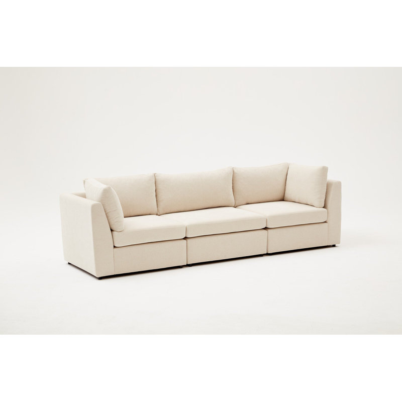 3-Seat Sofa, Beige