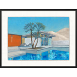Accent Of Palm Springs 2 Framed Print