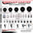 Swivel 12mm Threaded Stem Caster Set 2 Total Lock Brake SCC