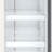 35 in. Commercial 2-Glass Door Merchandiser Refrigerator, 16.5 cu. ft. in White (KM-MDR-2GD-35)
