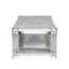 Kya Coffee Table Stone & Stainless Steel