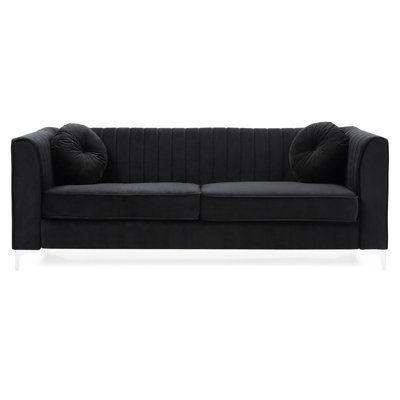 Suede Velvet Futon, Legs, Multifunctional - Glory Furniture G793a-s Soft Living Room Furniture, Heavy Duty Cozy Seating
