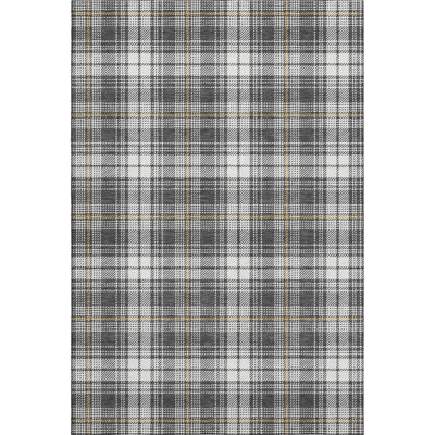 Premium Machine Washable Natoma AMF993 Plaid Rug