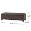 Banc de rangement