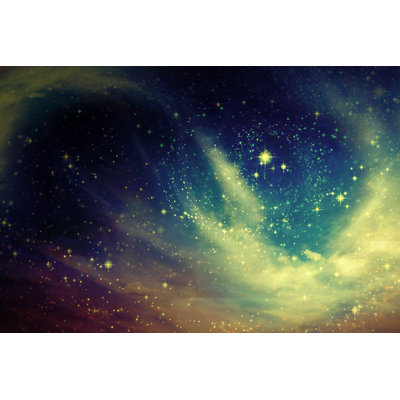 Ciel nocturne avec étoiles - impression sur toile tendue