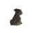 Sitting Schnauzer Puppy Statue