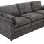 Gris confortable avec une fabrication à double coussin et un confort d'assise amélioré dans une conception à deux couches de sièges spacieux-121096811