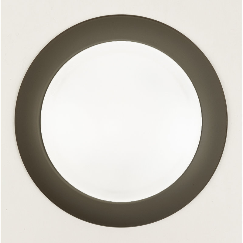 Disc Acrylic LED Flush Mount, Bronze