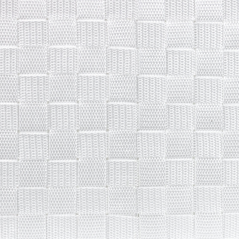 White Woven Lid Storage Basket Set