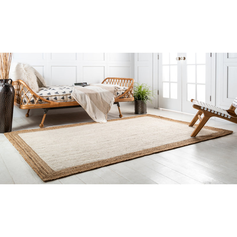 Swarthout Hand Braided Indoor Rug, Rectangle 4'1" x 6'1"
