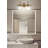 Gilcrease Metal/Glass LED Vanity Light-71024270-119334294