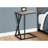 Grey Laminate Living Room & Bedroom Table, Black Metal Frame, Lightweight And Versatile, 10In L X 18.25In W 25.23In H Side Table For Areas, Finish Movable,