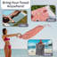 Ensemble de 6 serviettes de plage turques Lavish Home - surdimensionnées serviettes de plage 39 po x 71 po - Ensemble de couvertures légères en vrac - Accessoires de piscine sans sable à séchage rapide pour salle de bain, piscine, voyage ou pique-nique (multicolore)