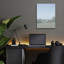 Art mural en verre acrylique épique «Blue Sky Washed Farm» par Life BeautifuLEE, 12 po x 16 po