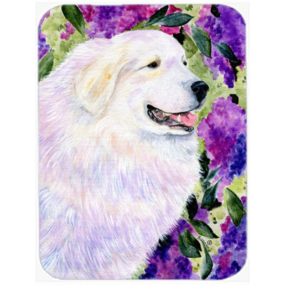 Caroline's Treasures Great Pyrenees Glass Cutting Board