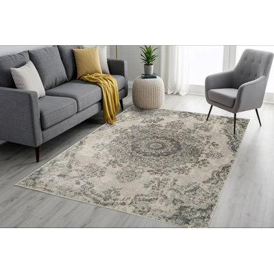 Tapis oriental gris Felda