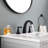 Widespread 2-handle Bathroom Faucet with Drain Assembly-64882131