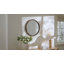 Miroir rond brun pour cadre mural-516049287
