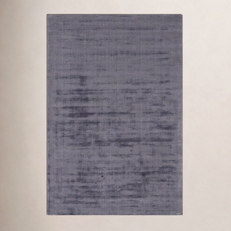 Fennel Hand Loomed Viscose Indoor Rug, Rectangle 10' x 14'