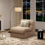 Chaise d'appoint rembourrée-670108134