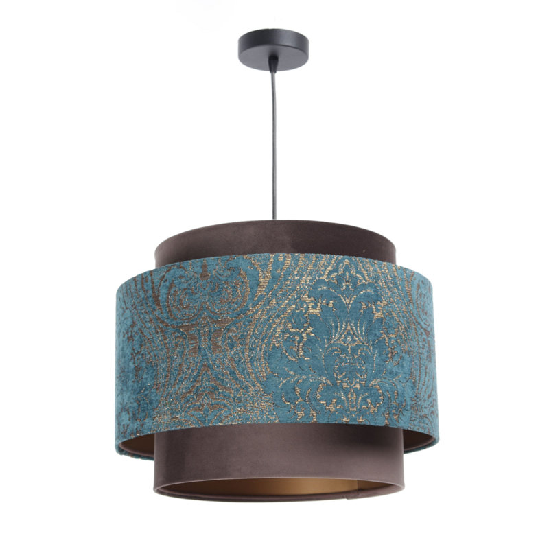 Antravion 1 - Light Silver Drum Pendant