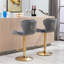 Tabouret de bar pivotant à hauteur réglable