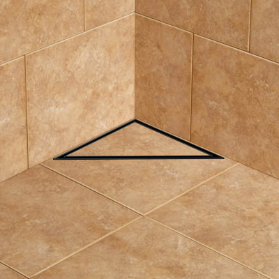 8" Tile-In Corner Shower Drain