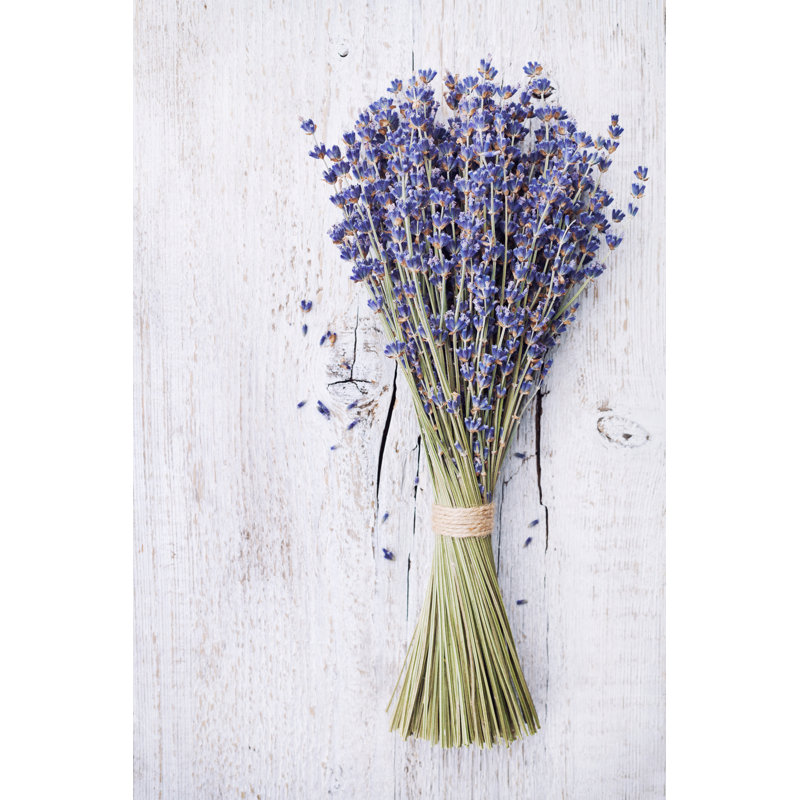 Bouquet de lavande sèche, H 18 po x l 12 po