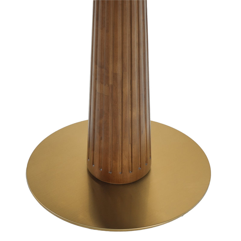 Ensemble de 5 tables de conférence modernes en bois massif, comprenant 4 chaises en similicuir