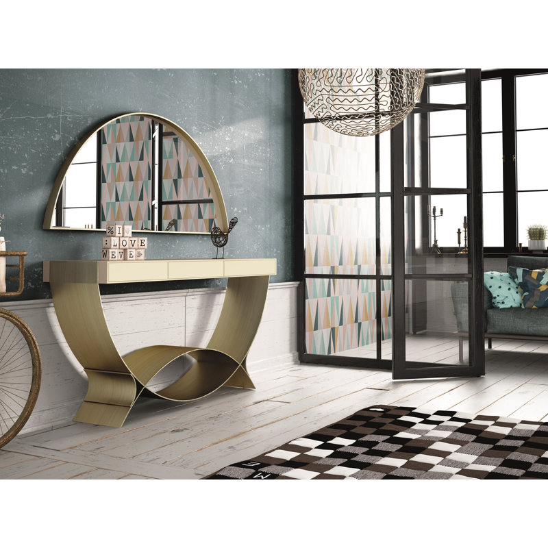 Saphire C11-05 avec Miroir, Haute brillance, H 31,5 po x l 47,24 po x P 15,75 po