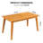 Patio Brown Wood Table-1476241738