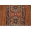 Tapis de couloir orange géométrique Heriz Serapi 3X8