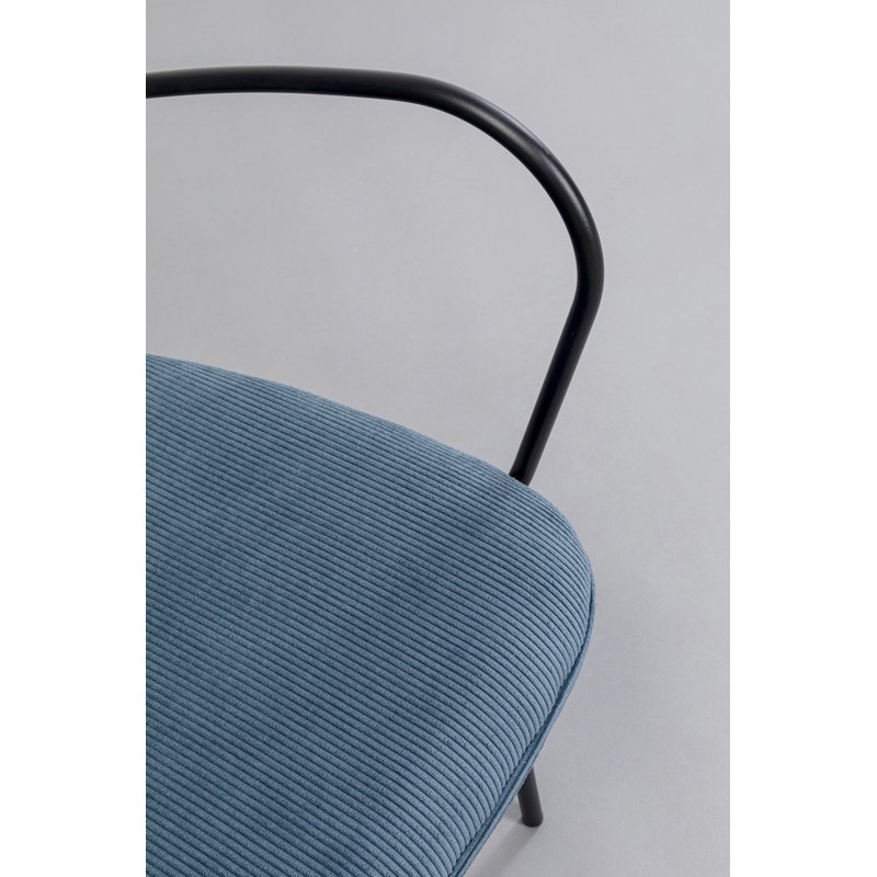 Viola Armchair in Blue, Blue
