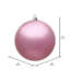 Vickerman 24" Giant Pink Shiny Ball Christmas Ornament.