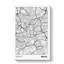 Map Bristol UK - Wrapped Canvas-61881892