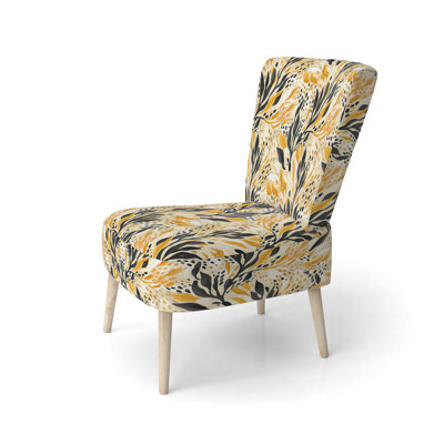 Soft Botanical Hues - Chaise d'appoint rembourrée